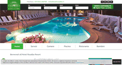 Desktop Screenshot of hotelrosalba.it