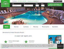 Tablet Screenshot of hotelrosalba.it
